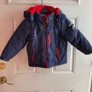 Boys Sz. 4T Winter Coat Blue & Red by 32 Degrees